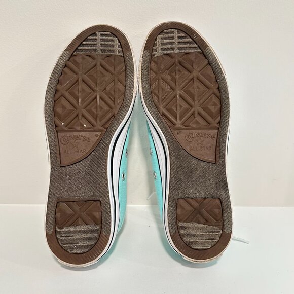 Converse Chuck Taylor All Star Low Top Sneakers Mint Green Womens Size 7 Mens 8 - Picture 6 of 11